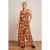 Lenny Mellow Dobby jumpsuit in spicy oranje