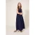 White Stuff Lulee Cotton Maxi Dress Navy Multi