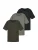AllSaints Shirt ‘BRACE’  kaki / olijfgroen / zwart