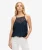 Cami Strandtopje met Kant Blauw