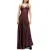 AllSaints Lili Maxi Dress Metallic Red
