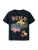 NAME IT Shirt ‘NMMALIK TONKA’  donkerblauw / geel / grijs / zalm roze
