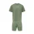 ONLY & SONS regular T-shirt met sweatshort groen – (set van 2)