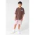 Shoeby T-shirt met backprint bruin