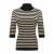 Geribde col roulé pullover voor dames CULTURE Annemette