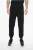 Neopreen Skinny Fit Biker Joggingbroek in Zwart