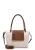 Tamaris Shopper ‘Fabrizia’  crème / bruin