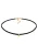 ELLI Ketting  goud / zwart