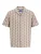 Jack & Jones Overhemd Jorsummer Luke Texture Resort Shirt 12285392 Mocha Meringue/diamond Mannen