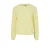 PIECES trui geel gebreid