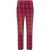 Moschino Cotton Check Trousers Black