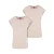 Dames-T-shirt Urban Classics extended shoulder (x2)