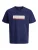 JACK & JONES Shirt ‘JORINWOOD’  crème / indigo / donkerrood