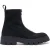 Bimba y Lola Black Split Leather Ankle Boot
