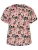 Zizzi Blouse ‘Caanni’  beige / pink / lichtroze / zwart