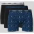 HUGO skinny fit trunks van katoenmix in set van 3
