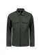 No Excess Overshirt Sedoc Full Zipper Stretch  Grijs heren