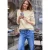 Shirt met hartjesborduursel