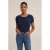 WE Fashion T-shirt met katoen donkerblauw