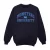 Disney Heren Monsters University Logo Sweatshirt (Marineblauw)