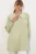Langsleeve Textured Shirt Met Baby Kraag