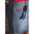 Street One Studio Dames Korte denim rok in een High Waist pasvorm in Blauw