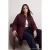 TRENDYOLMİLLA Dames Paars Effen Oversized Grote maten Jassen