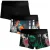Muchachomalo Heren 3-pack trunks modern age