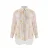 Dames overhemd met lange mouwen van katoen Mat Fashion Artistic-Print