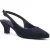 Hush Puppies Nahla Gesp Kitten Heel Dames Zwarte Puntige Slingback Schoenen