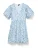 VERO MODA Jurk ‘VMBLISS’  blauw / lichtblauw / wit
