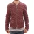 Dolce & Gabbana Heren Bordeaux Leren Boxer Print Jasje