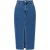Ted Baker Heloda Blauwe Denim Midi-rok Met Split In Het Midden