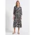 Street One Dames Gedessineerde volant jurk in Blauw