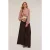 Motivi Cotton Palazzo Trousers Brown