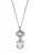 Orphelia Dames 925 Sterling Zilveren Ketting met Hanger – Zilver ZH-4558
