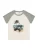 Hust & Claire Shirt ‘Anton Jeep’  beige / camel / aqua / lichtgroen