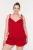 Koele Comfort Plus Size Pyjama Set in Rood