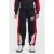 Orange Stars colourblock fleece joggingbroek Isack met printopdruk donkerblauw
