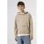Garcia hoodie met backprint beige