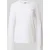 Liu Jo White Regular fit shirt met lange mouwen met labelstitching