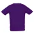 SOLS Heren Sportief T-Shirt met korte mouwen Performance (Donkerpaars)