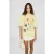 Oversized T-shirt met print en borduursel