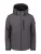 Capuchon jacket met gecoat stof
