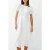 French Connection Broderie Tiered Dress L White