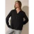 Cecil Dames Blouse in effen kleur in Zwart
