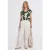 Street One Dames Gedessineerde blouse in Groen