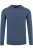 Marvelis Casual Modern Fit Trui ronde hals blauw, Effen
