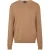 Boss Heren Batisse V Hals Sweater Top (Medium Beige)