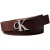 Calvin Klein Ck Buckle Tumbled 35mm Belt Chestnut Brown/cognac/antique